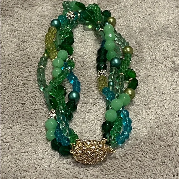 Stunning Rare Kate Spade Sea-glass Turtle Necklace! - Picture 6 of 7